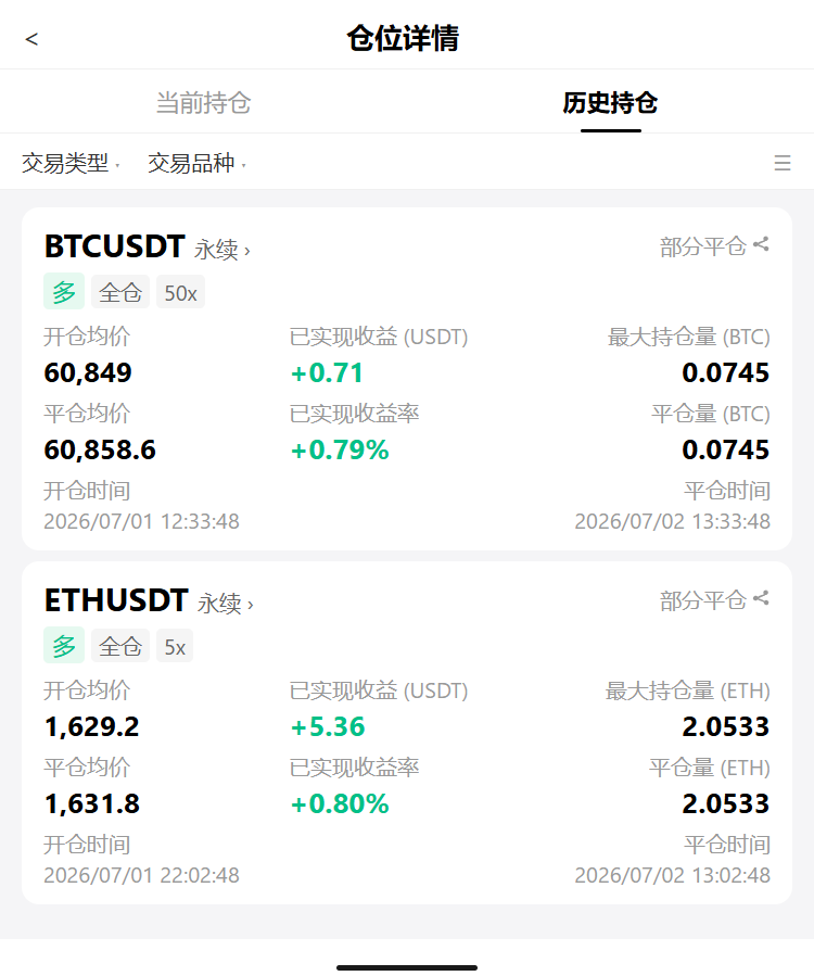 🚨$BTC 60.9k.80k拉飞，+2.92%暴涨，@空仓兄弟进来挨打！--扬帆起航的人生