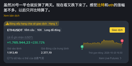 $ETH 确实很会给人惊喜。--PG_TranSon