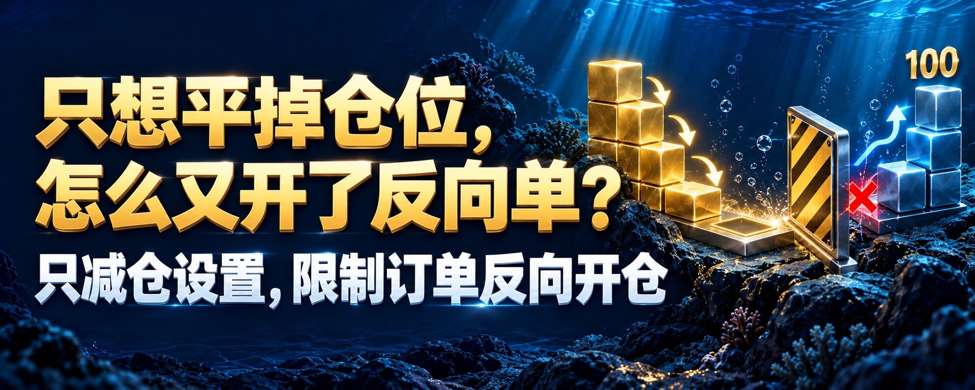 只想平掉仓位，怎么又开了反向单？--阿吉利