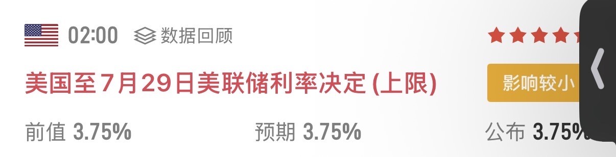 利率不变，3个叼支持加息，有点偏鹰，今年降息预期大概率继续延后了！--交易员阿佑