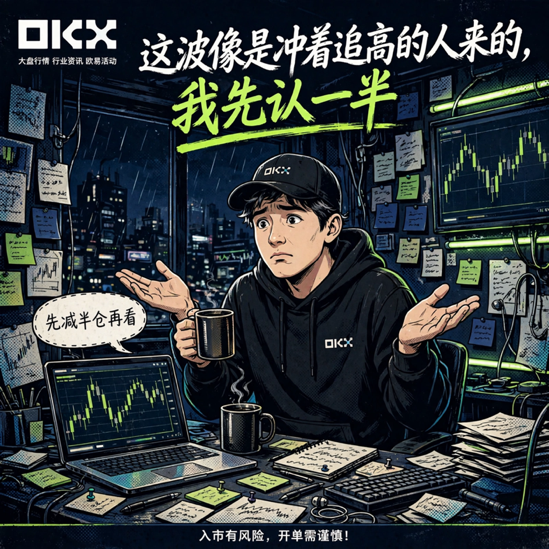 兄弟们早，我先说句不好听的：这波就是冲着追高的人来的。--币圈八爺