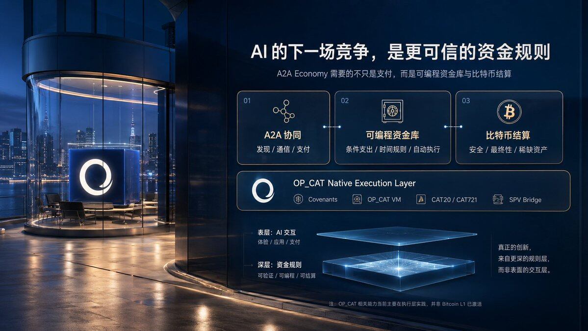 现在AI agent经济挺火，大家都在聊agent怎么自己发现、沟通、自动支付这些事。--Domingo_gou