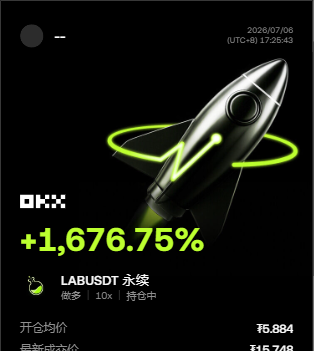 刚才$LAB这一段拉升，节奏挺干脆。--天赐Crypto.