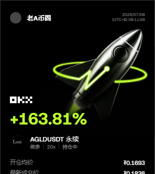 这一根拉起来，什么烦恼都没了！--老A币圈