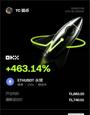 一觉醒来直接看精神了！--TC 说币