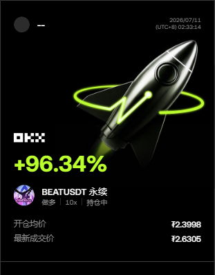 $BEAT 别说，这波是真给面子！--加密冬灼