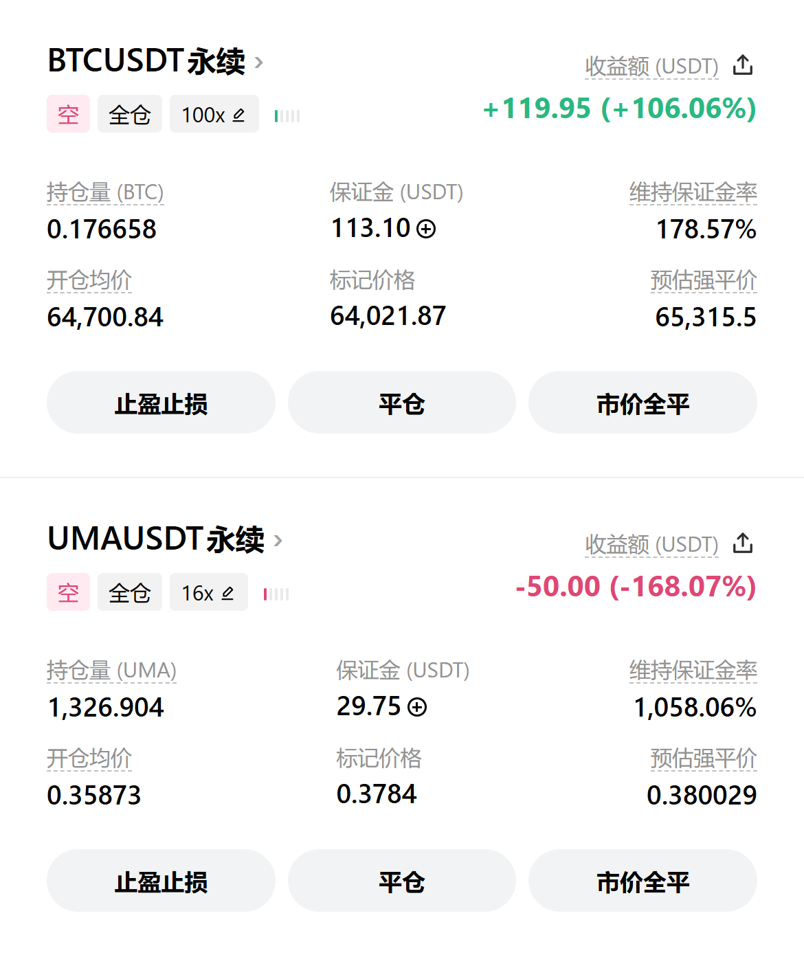 卧槽，凌晨五点半，我盯着$BTC的K线算了三遍，手还在抖——不是冷，是发现这波反弹可能比我想的复杂。--启航的人生